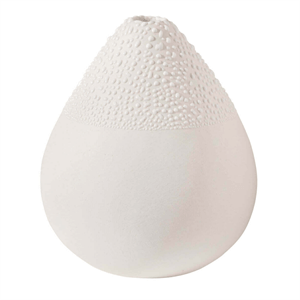 Rader White Pearl Vase